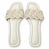 Braided-Strap Flat Slide Sandals - ছবি 7