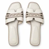 Cutout-Band Double-Strap Flat Slides - ছবি 3