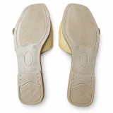Square-Buckle Cross-Strap Flat Slides - ছবি 4
