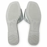 Square-Buckle Cross-Strap Flat Slides - ছবি 8