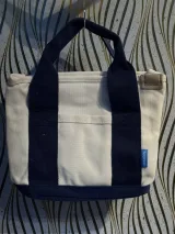 Canvas Contrast Tote - image 1