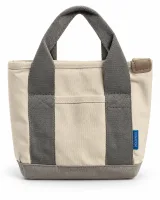 Canvas Contrast Tote - image 3