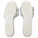 Floral Rhinestone Flat Slide Sandals - ছবি 6