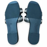 Geometric Cutout Rhinestone Slides - ছবি 4