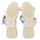 Metallic Double-Buckle Flat Slides - ছবি 8