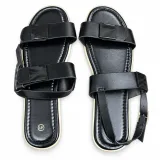 Double-Band Buckle Ankle-Strap Sandals - ছবি 3