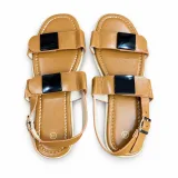 Double-Band Buckle Ankle-Strap Sandals - ছবি 5
