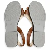 Slim-Strap Ankle-Buckle Flat Sandals - ছবি 6