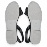 Slim-Strap Ankle-Buckle Flat Sandals - ছবি 4
