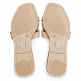 Woven Cross-Strap Flat Slide Sandals - ছবি 4