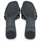 Woven Cross-Strap Flat Slide Sandals - ছবি 6