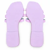 Looped Strap Flat Slide Sandals - ছবি 4