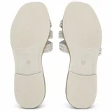 Sunburst Rhinestone Flat Slide Sandals - ছবি 8