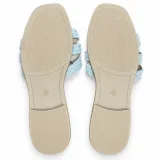 Sunburst Rhinestone Flat Slide Sandals - ছবি 6