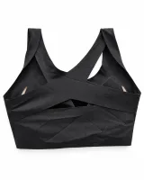 Padded Bra with Wide Straps and Hook-and-Eye Closure - image 2