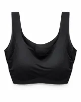 Scoop-Neck Pullover Bra with Wide Straps - ছবি 3