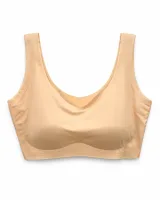 Scoop-Neck Pullover Bra with Wide Straps - ছবি 1