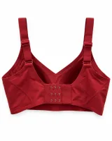 Textured Molded-Cup Bra with Adjustable Straps - ছবি 4