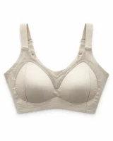 Textured Molded-Cup Bra with Adjustable Straps - ছবি 7