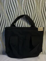 Korean Underarm Canvas Tote - image 1