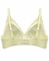 Floral Lace V-Neck Bralette - ছবি 2