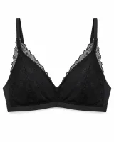Floral Lace V-Neck Bralette - ছবি 5