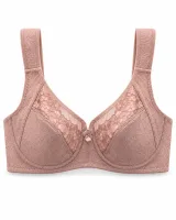 Lace Full-Cup Bra with Wide Straps - ছবি 5