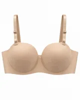 Molded Cup Bra with Adjustable Straps - image 1