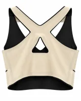 Padded Cross-Back Bra with Wraparound Bands - image 2