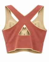 Padded Cross-Back Bra with Wraparound Bands - image 8