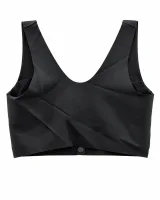 Front-Snap Bra with Wide Straps and Leaf-Pattern Cups - ছবি 2