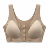 Front-Fastening Bra with Wide Straps - image 1