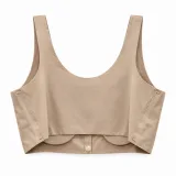 Front-Fastening Bra with Wide Straps - image 2