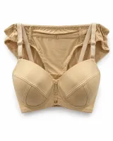 Front-Fastening Bra and Briefs Set - ছবি 1