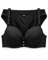 Front-Fastening Bra and Briefs Set - ছবি 3