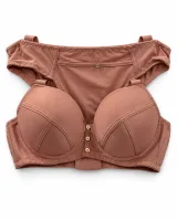 Front-Fastening Bra and Briefs Set - ছবি 7