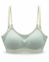 Scoop-Neck Bra with Adjustable Straps - ছবি 9