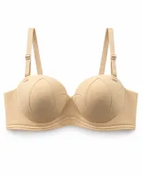 Women's Panelled Molded-Cup Bra - image 5