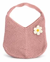 Woven Cutout Beach Bag - ছবি 3
