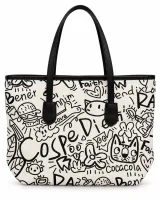 Graffiti Canvas Tote - image 2