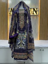 Zam Zam Ornate Striped Panel - image 2