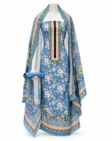 Zam Zam Blue Rose Floral Panel - image 2
