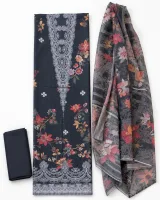Zam Zam Dark Navy Floral Panel - image 3