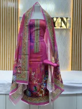 Zam Zam Pixel Neckline Floral - image 1
