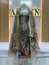 Zam Zam Pixel Neckline Floral - image 2