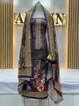 Zam Zam Pixel Neckline Floral - image 3
