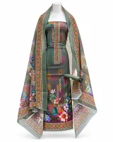 Zam Zam Pixel Neckline Floral - ছবি 4