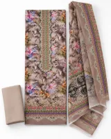 Zam Zam Beige Watercolor Floral - image 1