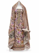 Zam Zam Beige Watercolor Floral - image 2