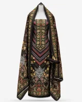 Zam Zam Purple Chevron Paisley - image 1